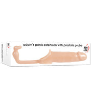 Load image into Gallery viewer, Adam &amp; Eve Adam's Penis Extension W-anal Leash - Flesh