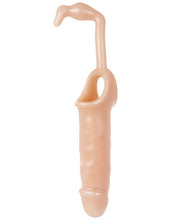 Load image into Gallery viewer, Adam &amp; Eve Adam's Penis Extension W-anal Leash - Flesh