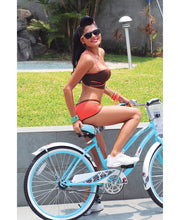 Load image into Gallery viewer, Strappy, Padded Bra W-underwire &amp; Adjustable &amp; Removable Straps Brown-coral 32