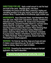 Load image into Gallery viewer, Hempleasure For Men - .5 Oz Bottle