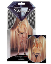 Load image into Gallery viewer, Fishnet Pantyhose W-back Seam Black Qn