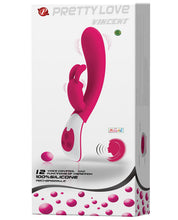 Load image into Gallery viewer, Pretty Love Vincent Voice Controlled Rechargeable Rabbit - 12 Function Pink