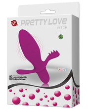 Load image into Gallery viewer, Pretty Love Fitch Anal Vibrator - Fuchsia