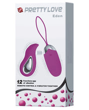 Load image into Gallery viewer, Pretty Love Eden Remote Control Bullet - Fuchsia
