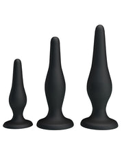 Load image into Gallery viewer, Pretty Love Beginner's Mini Anal Kit - Black Set Of 3