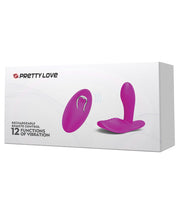 Load image into Gallery viewer, Pretty Love Magic Fingers Remote Vibrator - 12 Function Fuchsia