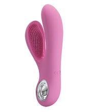 Load image into Gallery viewer, Pretty Love Canrol Nubby Rabbit Vibe - 7 Function Pastel Pink