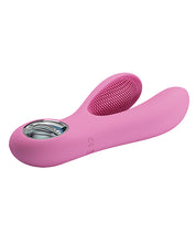 Load image into Gallery viewer, Pretty Love Canrol Nubby Rabbit Vibe - 7 Function Pastel Pink