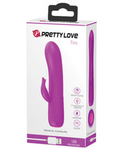 Load image into Gallery viewer, Pretty Love Tim Mini Silicone Vibrator - 12 Function Fuchsia