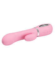 Load image into Gallery viewer, Pretty Love Terrence Liquid Silicone Rotating Head Rabbit - Pink
