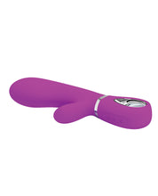 Load image into Gallery viewer, Pretty Love Thomas Liquid Silicone Rabbit - Fuchsia