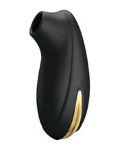 Load image into Gallery viewer, Pretty Love Otis Sucker - 7 Function Black &amp; Gold