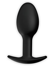 Load image into Gallery viewer, Pretty Love 3.34" Silicone Anal Plug W-ball - Black