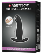 Load image into Gallery viewer, Pretty Love Eudora Vibrating Prostate Massager - 7 Function Black