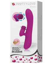 Load image into Gallery viewer, Pretty Love Elton Spinning Ticklers Rabbit - 11 Function Fuchsia