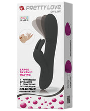 Load image into Gallery viewer, Pretty Love Dylan Bunny Ears Come Hither Rabbit - 11 Function Black