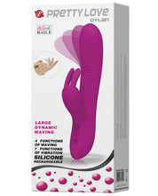 Load image into Gallery viewer, Pretty Love Dylan Bunny Ears Come Hither Rabbit - 11 Function Fuchsia