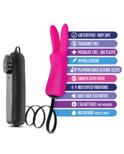 Load image into Gallery viewer, Blush Luxe Rabbit Teaser - Fuchsia