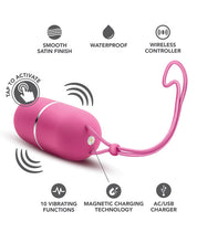 Load image into Gallery viewer, Blush Exposed Darcy Wireless Egg - Raspberry