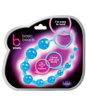 Load image into Gallery viewer, Blush B Yours Basic Anal Beads - Blue