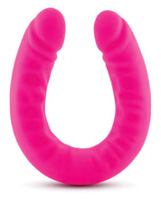 Load image into Gallery viewer, Ruse 18" Slim Double Dong - Hot Pink
