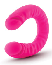 Load image into Gallery viewer, Ruse 18" Slim Double Dong - Hot Pink