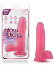 Load image into Gallery viewer, Blush Glow Dicks 6.75" The Rave - Pink