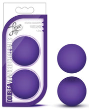 Load image into Gallery viewer, Blush Luxe Double O Advanced Kegel Balls - Purple