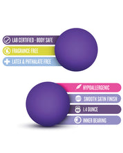 Load image into Gallery viewer, Blush Luxe Double O Advanced Kegel Balls - Purple