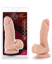 Load image into Gallery viewer, Blush X5 5" Cock W-flexible Spine - Beige