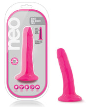 Load image into Gallery viewer, Blush Neo 5.5" Dual Density Cock - Neon Pink