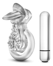 Load image into Gallery viewer, Blush Stay Hard Vibrating Tounge Ring - 10 Function Clear