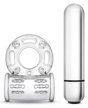 Load image into Gallery viewer, Blush Stay Hard 10 Function Vibrating Bull Ring Cock Ring - Clear