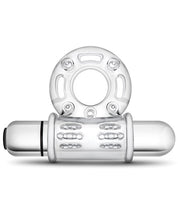 Load image into Gallery viewer, Blush Stay Hard 10 Function Vibrating Bull Ring Cock Ring - Clear