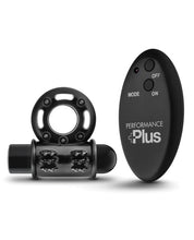 Load image into Gallery viewer, Blush Performance Plus Thunder Vibrating Cock Ring - Black
