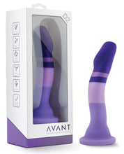Load image into Gallery viewer, Blush Avant D2 Silicone Dildo - Purple Rain
