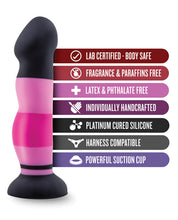 Load image into Gallery viewer, Blush Avant D4 Silicone Dildo - Sexy In Pink