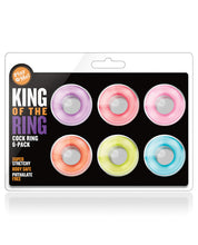 Load image into Gallery viewer, Blush Play With Me King Of The Ring - Asst. Colors Set Of 6