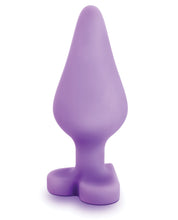 Load image into Gallery viewer, Blush Play With Me Naughty Candy Heart Do Me Now Plug - Purple