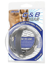Load image into Gallery viewer, Blue Line C&amp;b T-style Cock Ring W-ball Divider