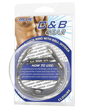 Load image into Gallery viewer, Blue Line C&amp;b V-style Cock Ring W-ball Divider