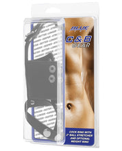 Load image into Gallery viewer, Blue Line C&amp;b Cock Ring W-2" Ball Stretcher &amp; Optional Weight Ring
