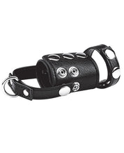 Load image into Gallery viewer, Blue Line C&amp;b Cock Ring W-2" Ball Stretcher &amp; Optional Weight Ring