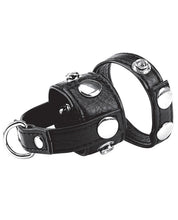 Load image into Gallery viewer, Blue Line C&amp;b Cock Ring W-1" Ball Stretcher &amp; Optional Weight Ring