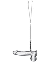 Load image into Gallery viewer, Blue Line C&amp;b Cock Ring W-nipple Tweezers