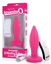 Load image into Gallery viewer, Screaming O My Secret Remote Vibrating Plug - Pink