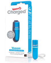 Load image into Gallery viewer, Screaming O Charged Vooom Rechargeable Bullet Vibe - Blue