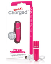 Load image into Gallery viewer, Screaming O Charged Vooom Rechargeable Bullet Vibe - Pink