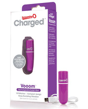 Load image into Gallery viewer, Screaming O Charged Vooom Rechargeable Bullet Vibe - Purple
