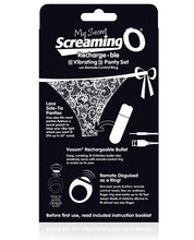 Load image into Gallery viewer, Screaming O My Secret  Charged Remote Control Panty - Black